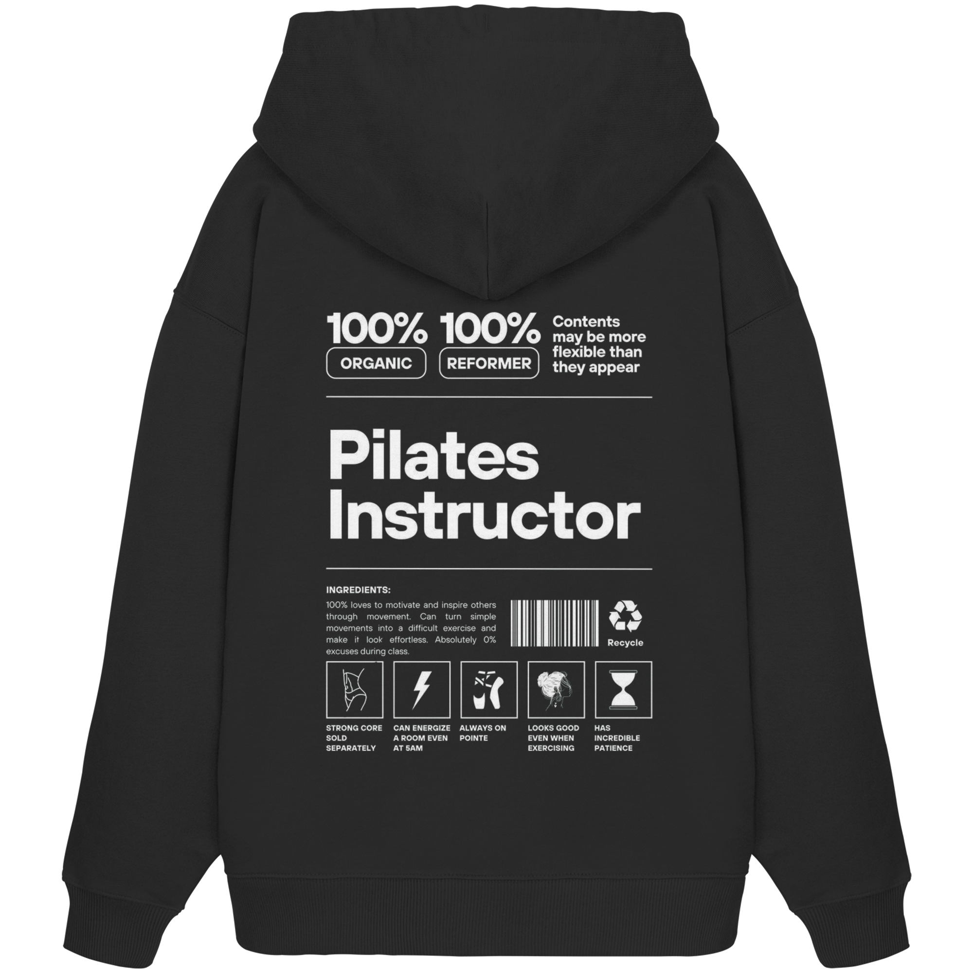 AuraBloom - Instructor - Organic Oversize Hoodie