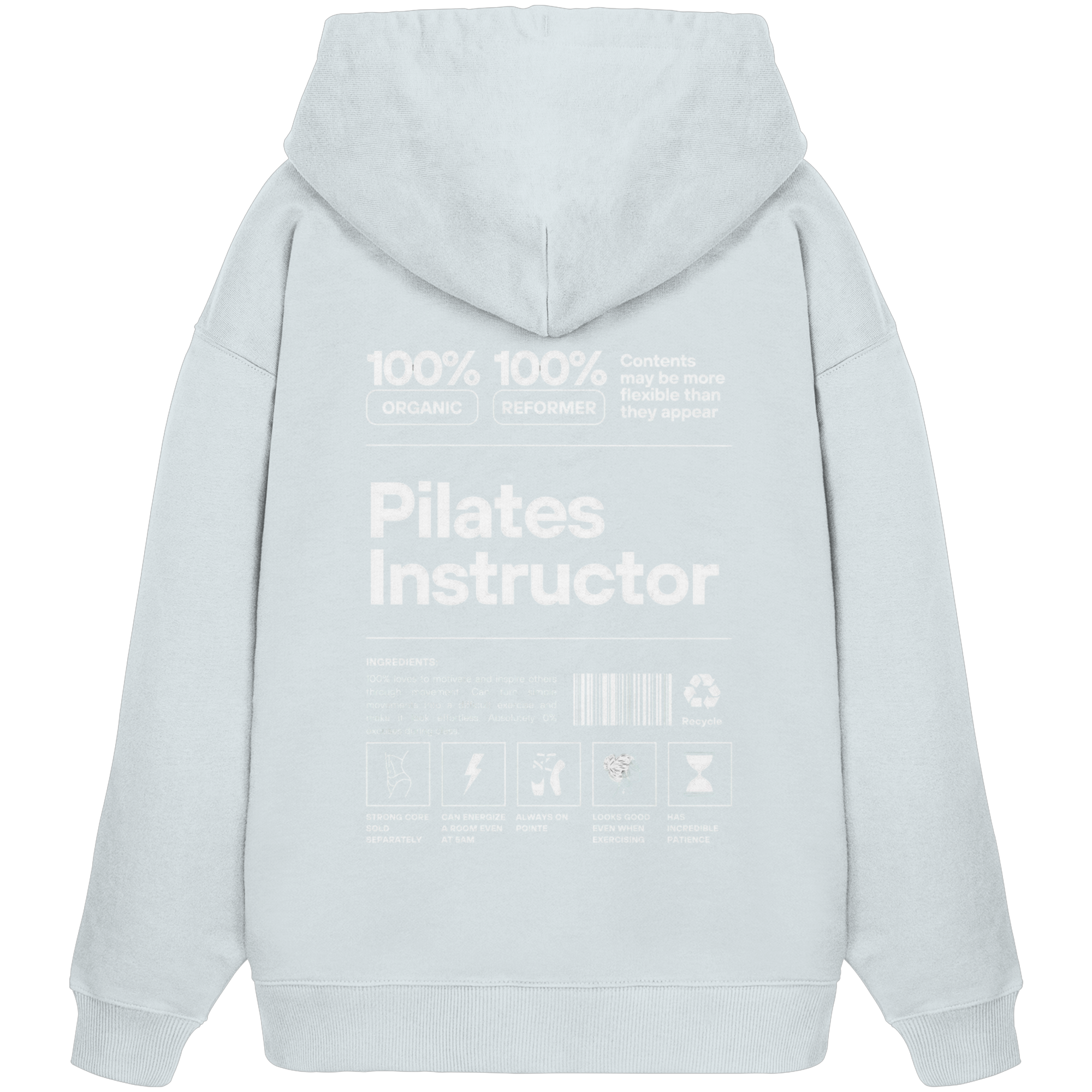 AuraBloom - Instructor - Organic Oversize Hoodie