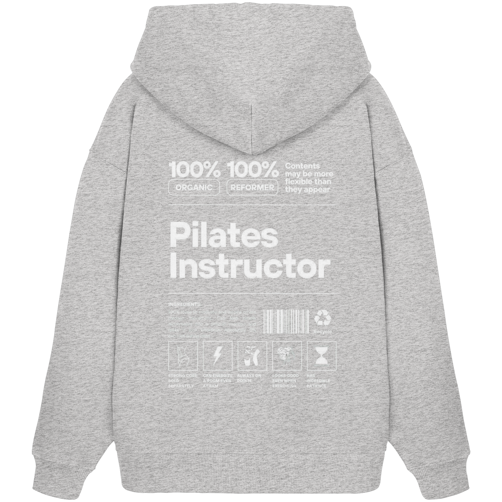 AuraBloom - Instructor - Organic Oversize Hoodie