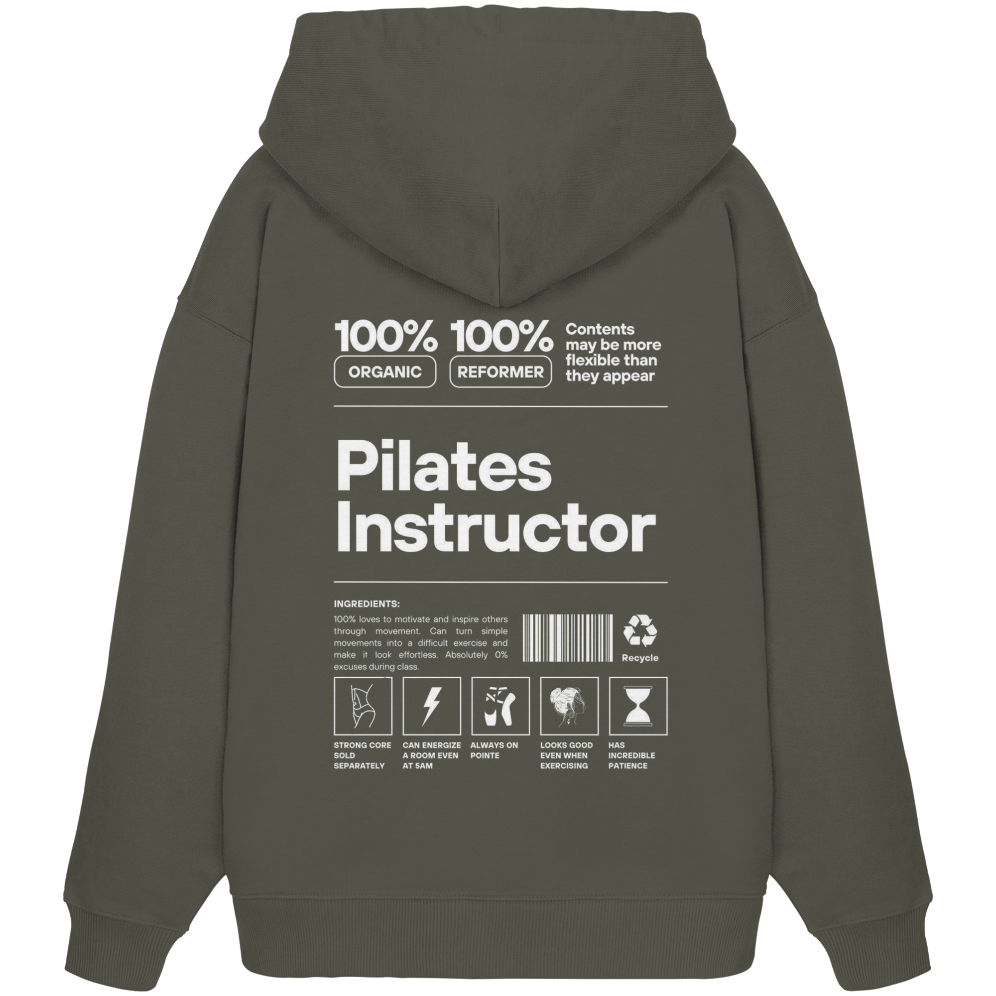 AuraBloom - Instructor - Organic Oversize Hoodie
