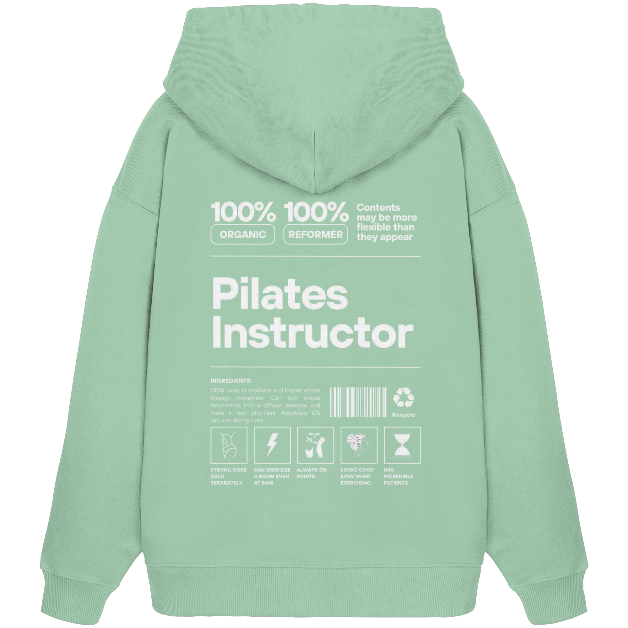 AuraBloom - Instructor - Organic Oversize Hoodie