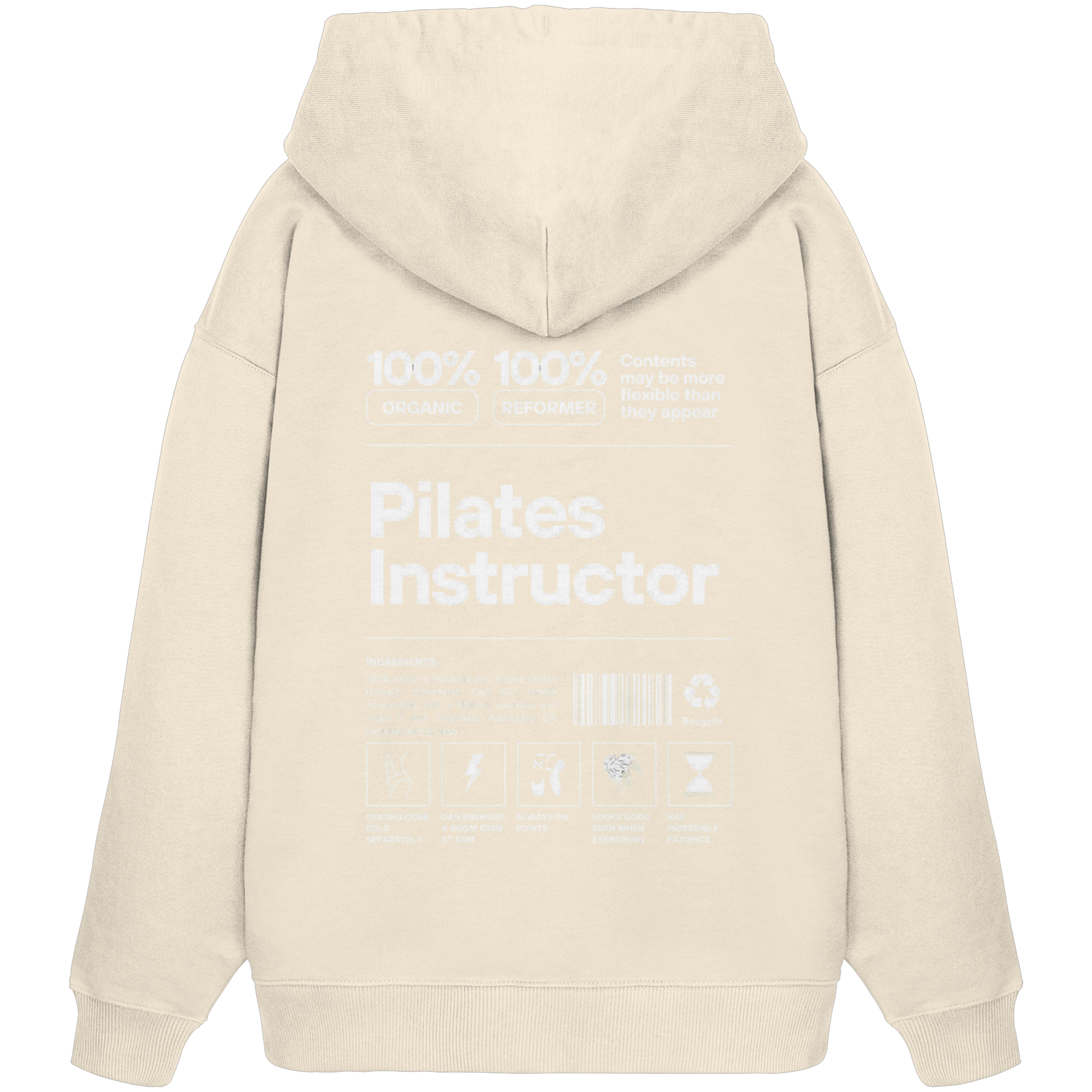 AuraBloom - Instructor - Organic Oversize Hoodie