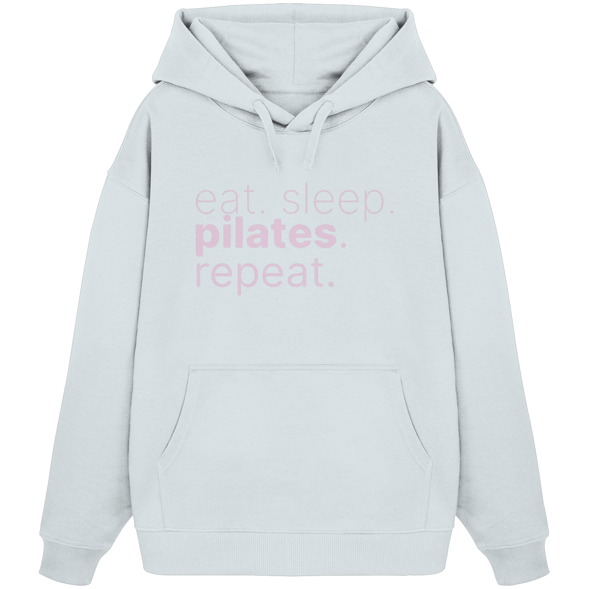 AuraBloom - Eat.Sleep - Organic Oversize Hoodie