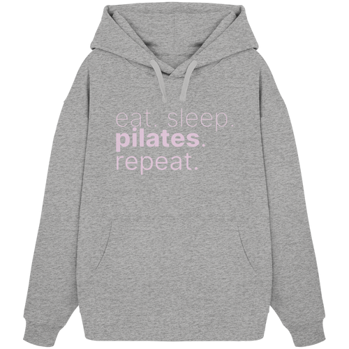 AuraBloom - Eat.Sleep - Organic Oversize Hoodie