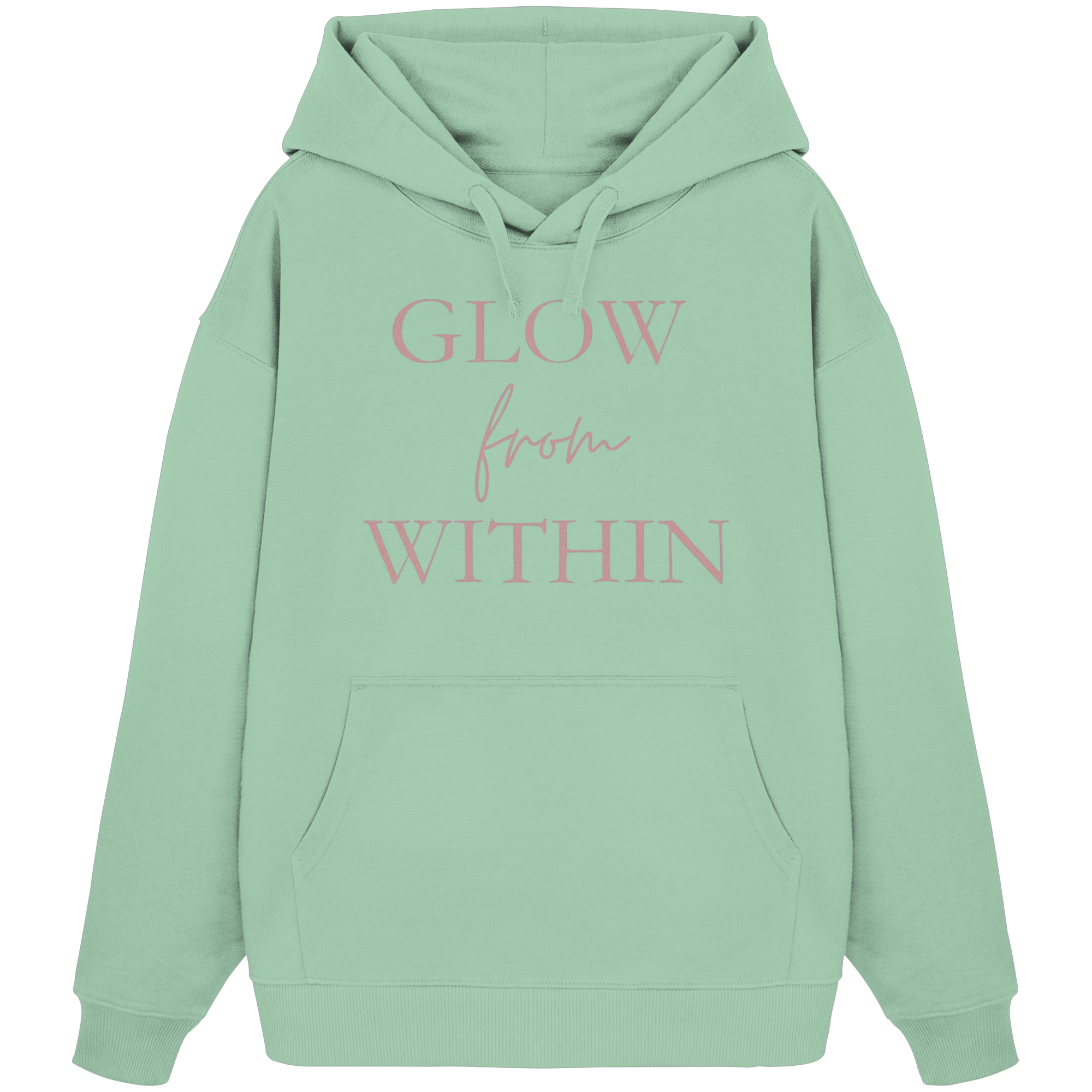 AuraBloom - Glow - Organic Oversize Hoodie