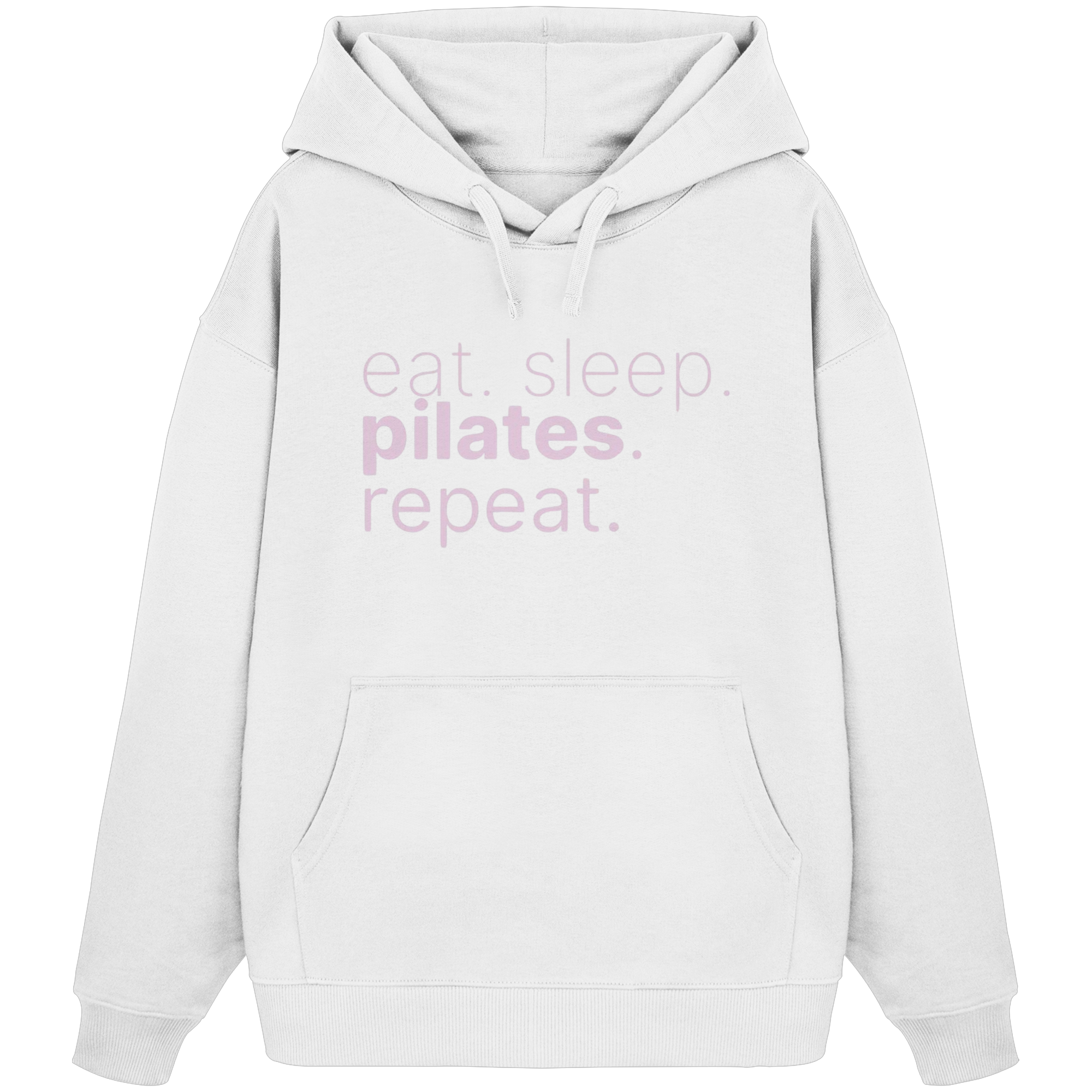 AuraBloom - Eat.Sleep - Organic Oversize Hoodie