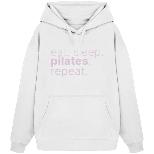 AuraBloom - Eat.Sleep - Organic Oversize Hoodie