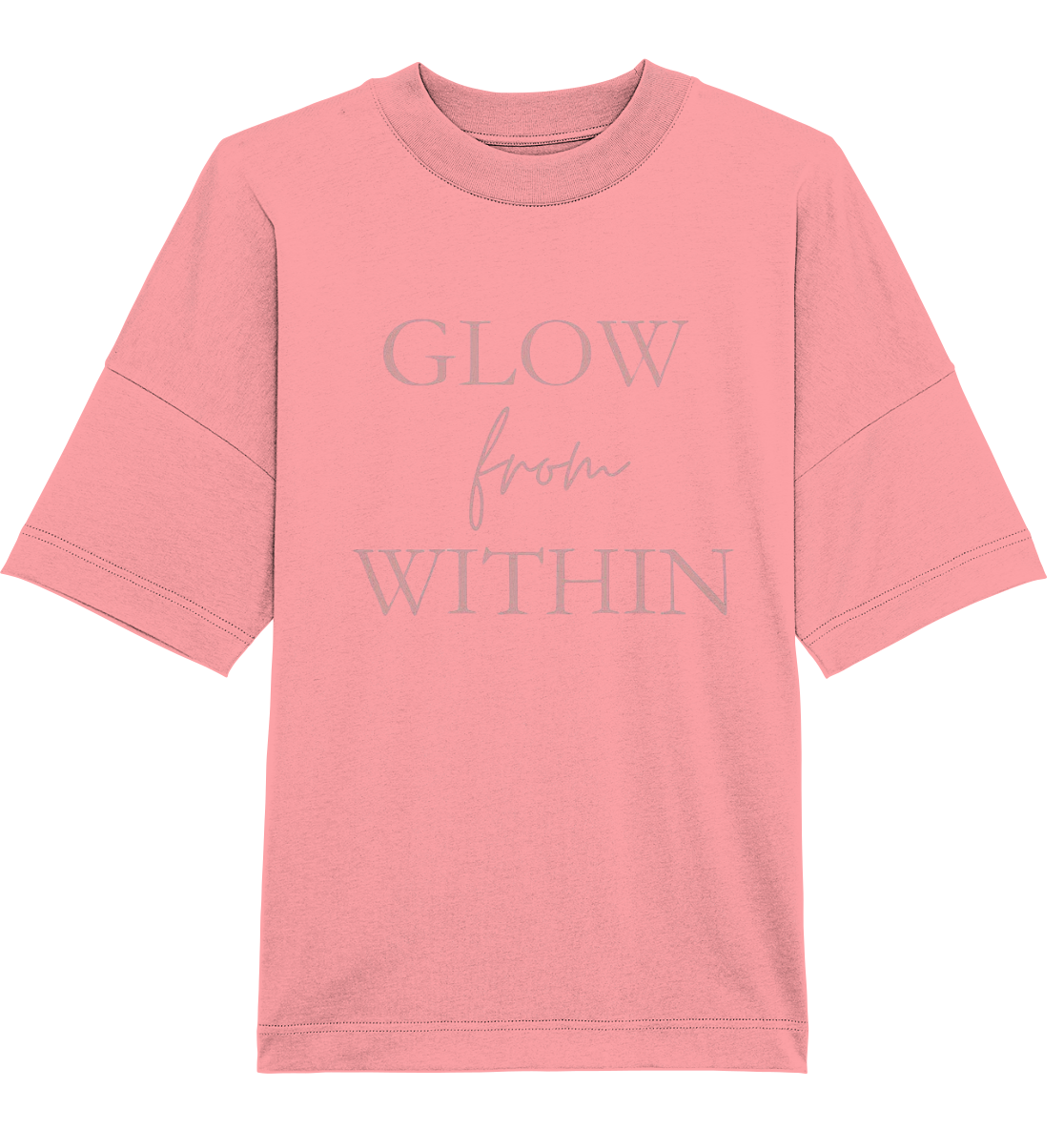 AuraBloom - Glow - Organic Oversize Shirt