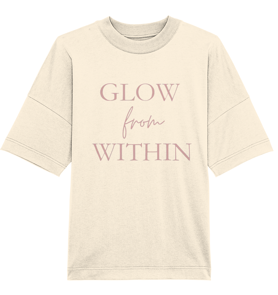 AuraBloom - Glow - Organic Oversize Shirt